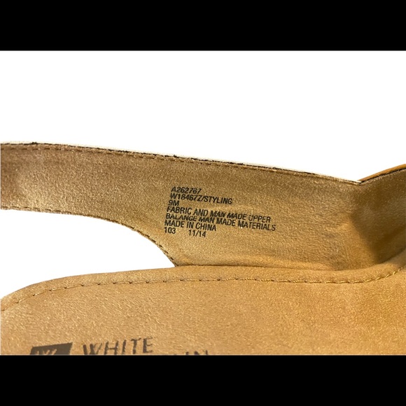 Multi-color Peep Toe Espadrilles - Picture 4 of 4